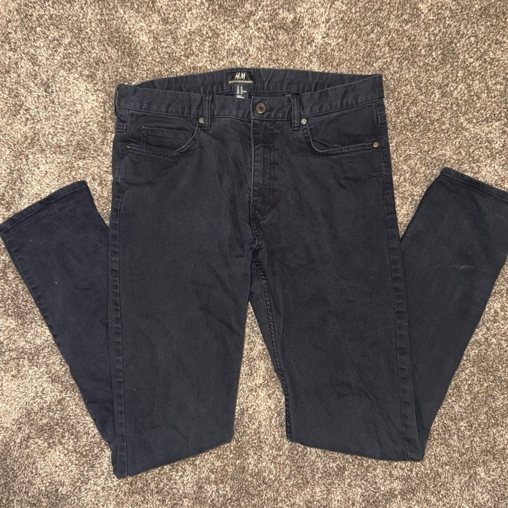 H&M Black Skinny Jeans Size 32